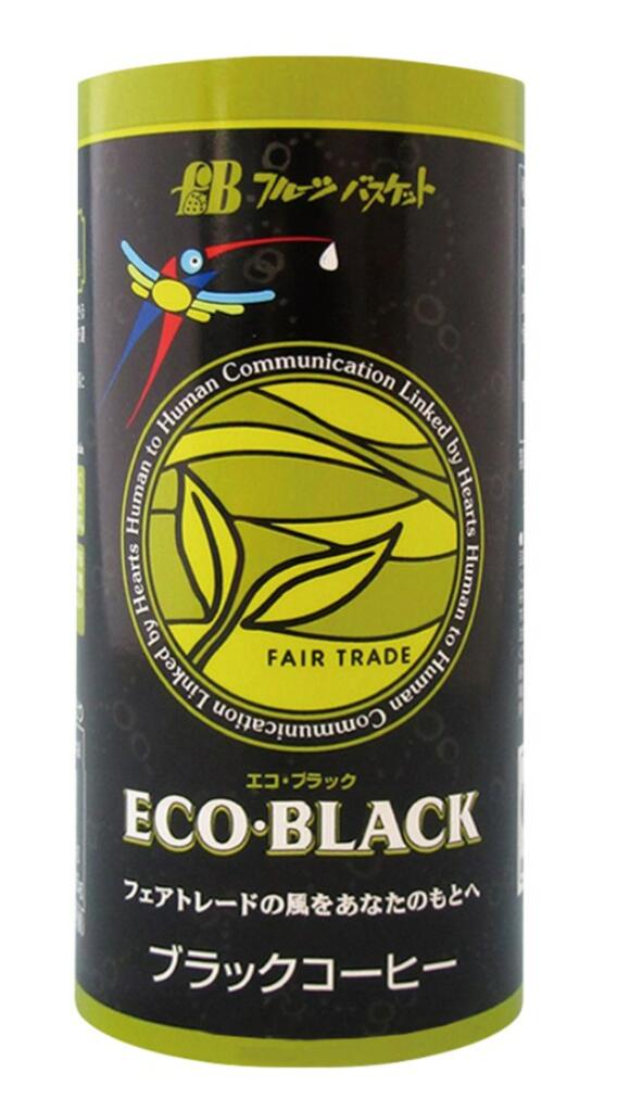ECO BLACK（エコ ブラック）無糖コーヒー 195g 60本セット(2ケース)【送料無料】 8,299円