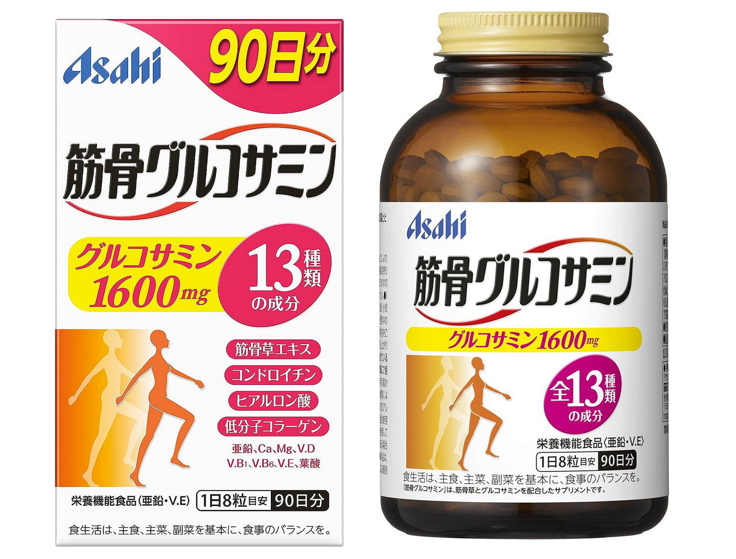 アサヒ 筋骨グルコサミン 720粒(90日分)6個セット【送料無料】|朝の目覚めショップ