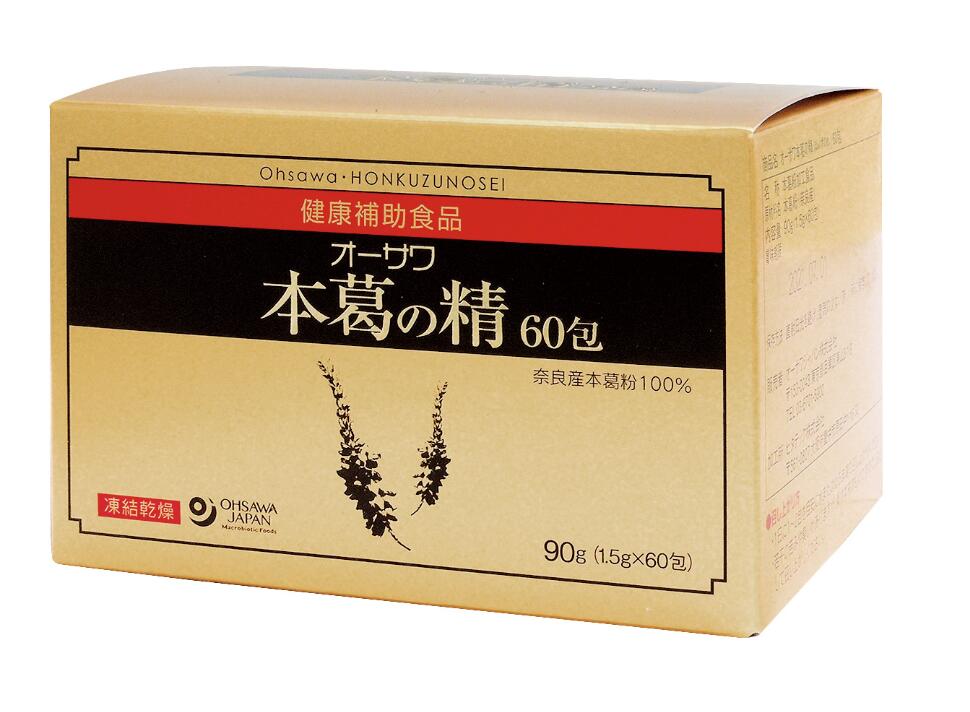 オーサワ 本葛の精 90g(1.5g×60包）5個セット【送料無料】【正規販売店】 28,119円