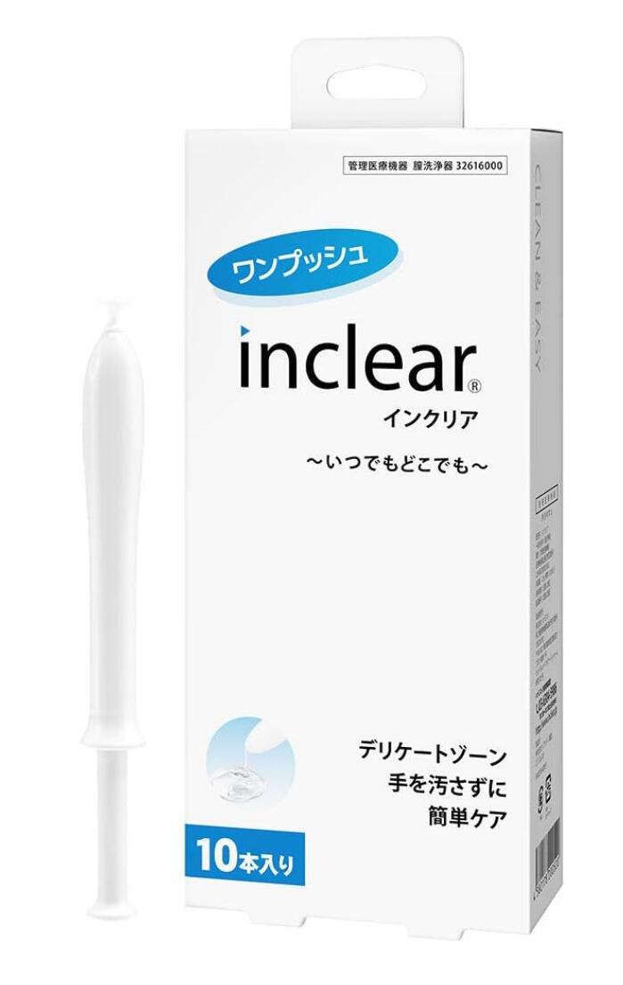 膣洗浄 乳酸菌配合ジェル インクリア 10本入 2個セット【送料無料】【10】