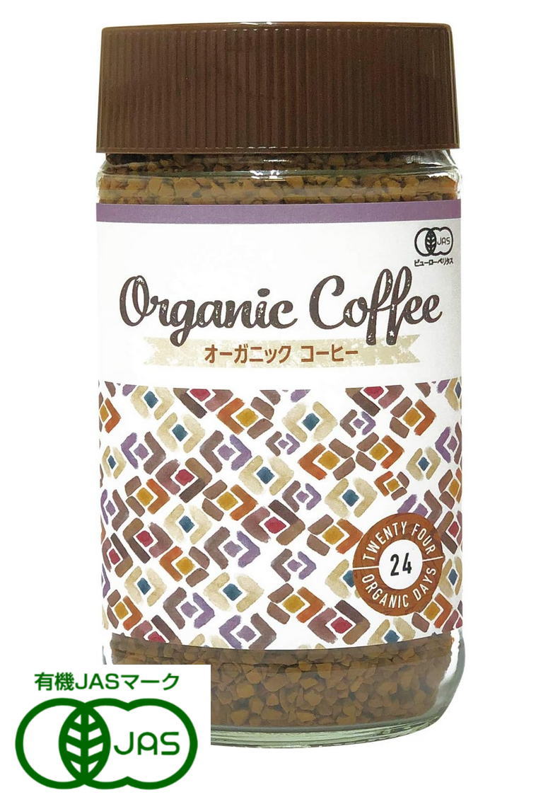 24 ORGANI CDAYS オーガニックインスタントコーヒー 100g 6個セット【送料無料】【有機JAS認定】