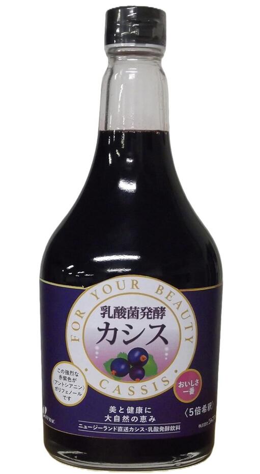 ジャフマック 乳酸菌発酵カシス 565ml 6本セット【送料無料】5倍希釈タイプ