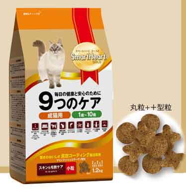日本全国送料無料 楽天市場 スマートハートゴールド スキン 毛艶ケア 1 2kg 小粒 10個セット 送料無料 猫用ペットフード 朝の目覚めショップ 無料長期保証 Lexusoman Com