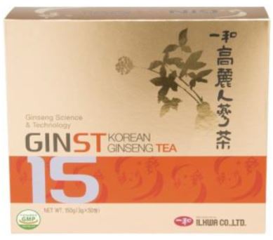 アイジェイ ジン同盟罷工15 高麗人蔘茶 (3g×50包) 2個書き割り【貨物輸送無料】
