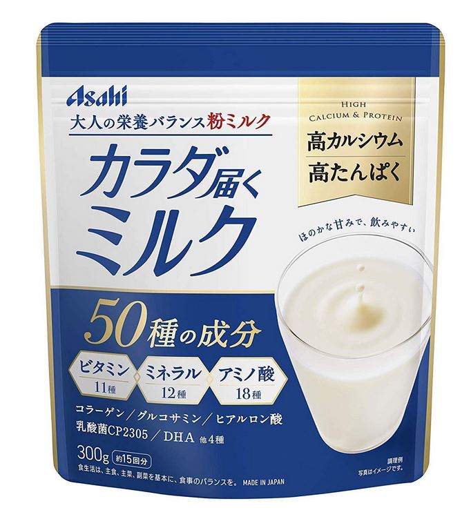 アサヒ 粉ミルク カラダ届くミルク 300g 6個セット【送料無料】