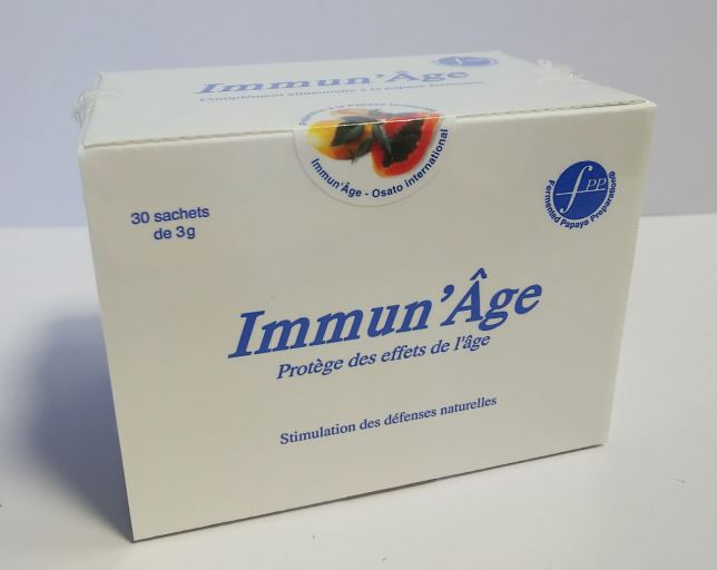 パパイヤ発酵食品 FPP Immun'Age イミュナージュ (3g×30包) 3個セット