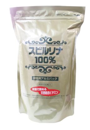 スピルリナ普及会 スピルリナ 100% 詰替用 6000粒 2個セット