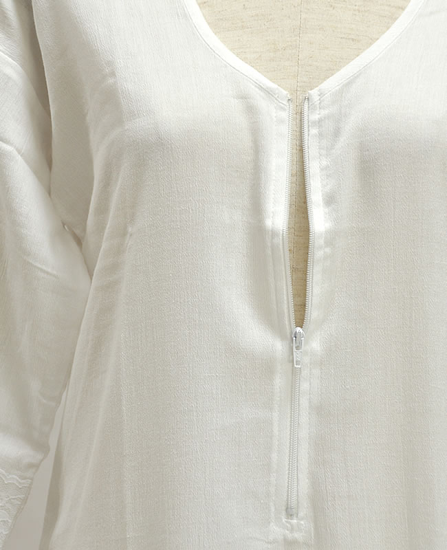 女物 夏用 プルオーバー 和装スリップ M Lサイズ 0706 418 着物 きもの 着付け 小物 肌着 はだぎ 楊柳 ワンピース なつ ファスナー 女性 レディース 白 ホワイト 綿 めん レース Cooltonindia Com
