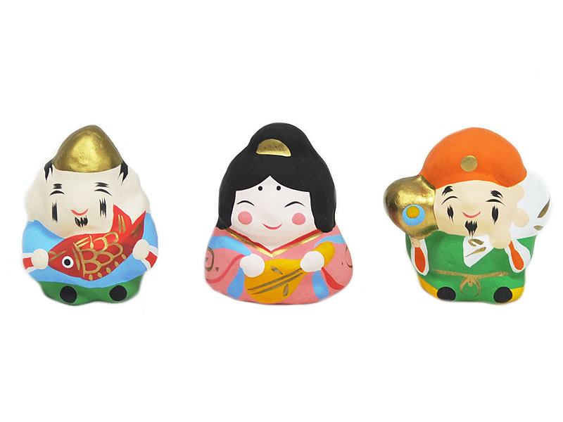 楽天市場】七福神 置物 高さ11cm【単品】「 たち吉 七福神 縁起かつぎ