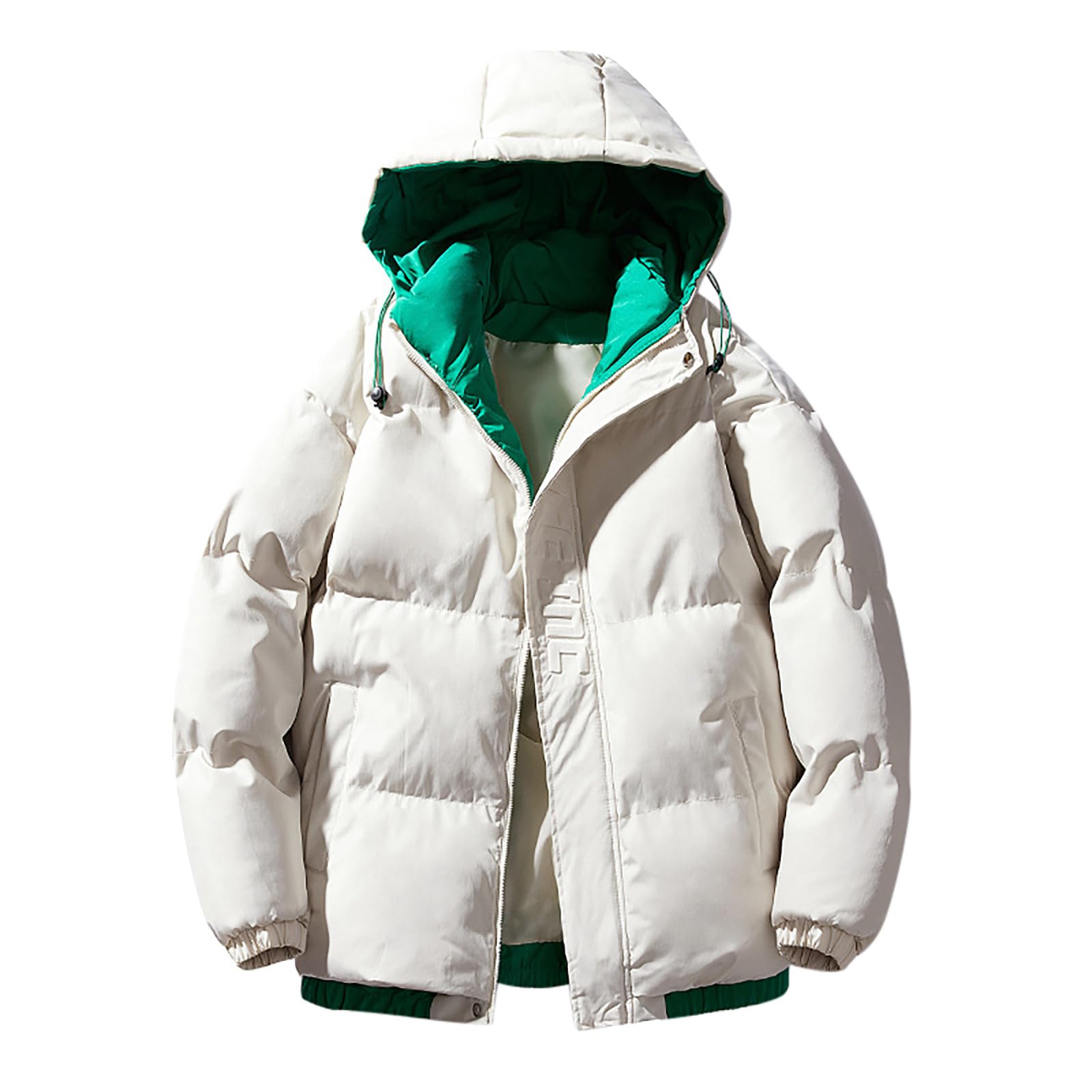 ダウンコート メンズ コート 綿の服です中綿ジャケット ハーフ丈 フード付き 防寒 Ta 防風 カジュアル 秋 冬 厚手 軽量 ウルトラライト 無地 アウトドア スリム おしゃれ 通勤 通学 A-84
