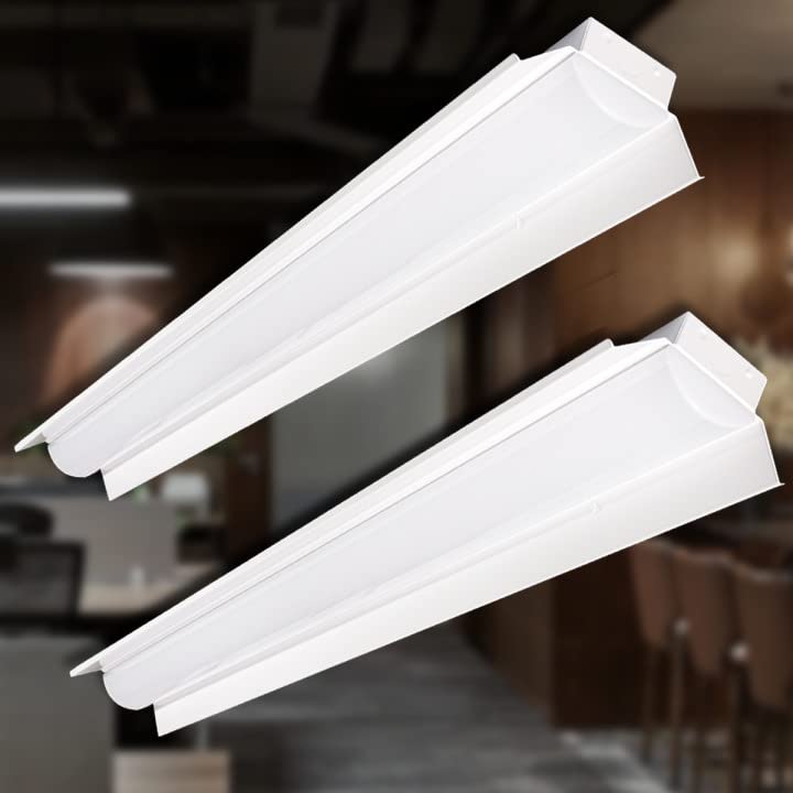 LED軍事基地ともし火、日よけ付き添い人トラフ、LED、原則として型手道具、40W印字機、2灯好いかげんに、上昇限度取り付き、照明装置手道具、1250MM、日よけ付き添い人LED軍事基地ともし火、リフレクターシェード、40W螢光管、LED直付一体型、日よけ付き添い人軍事基地ともし火、トラフL、8000k、超高明快さ、8000ルーメン、薄型、高演色、
