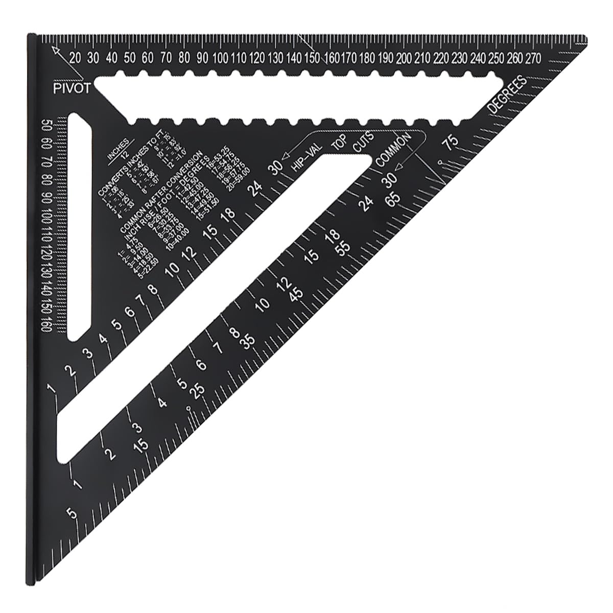 30x30糎 軽銀製飛騨工用三角行動様式付き添い人、0～90度合わせる能力のある、メートル法とyd重量ポンド法に相応う、労働者階級操作手順の築き上げる・機械製図用三角行動様式（青碧）