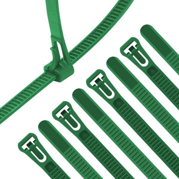 幅7.6mm×長さ450粍の再当てはめる能力のあるで取りはらい能力のあるな合わせる能力のあるなナイロンケーブルタイ100本