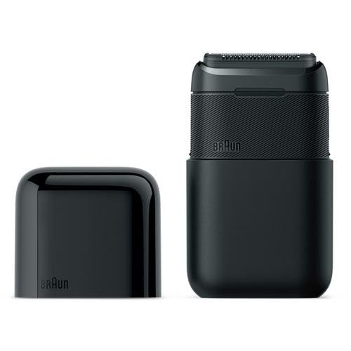 電動シェーバー BRAUN mini 2枚刃 ブラック ブラウン M-1012