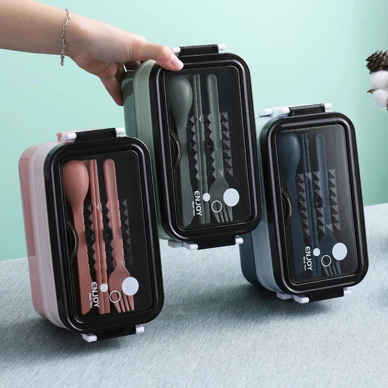 3日以内積みだし：弁当箱304ステンレス鋼鋼赤ちゃん用弁当箱授業時間キッズオフィスワーカー2層無菌化範囲熱する弁当入れもの食料雑貨類納めるボックス席