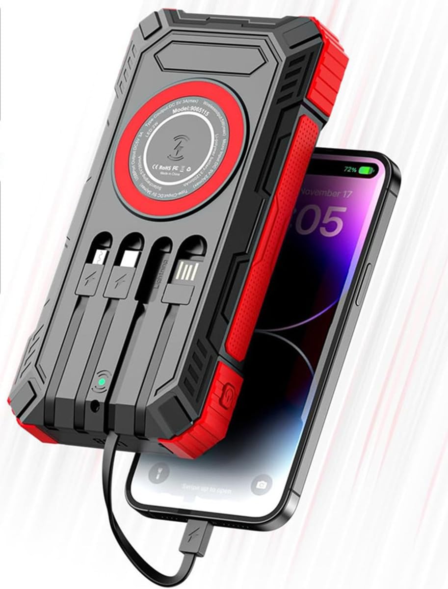 軽量 ソーラーチャージャー ケーブル内蔵 充電バッテリー ソーラー充電器 31200mAh 急速充電 最大3A急速充電 ソーラー充電器 急速充電 携帯充電器 ソーラーパネル LEDライト 6台同時充電 IPX6防水 防塵 耐衝撃 スマホ 太陽光で充電でき モバイルバッテリー 軽量 小型