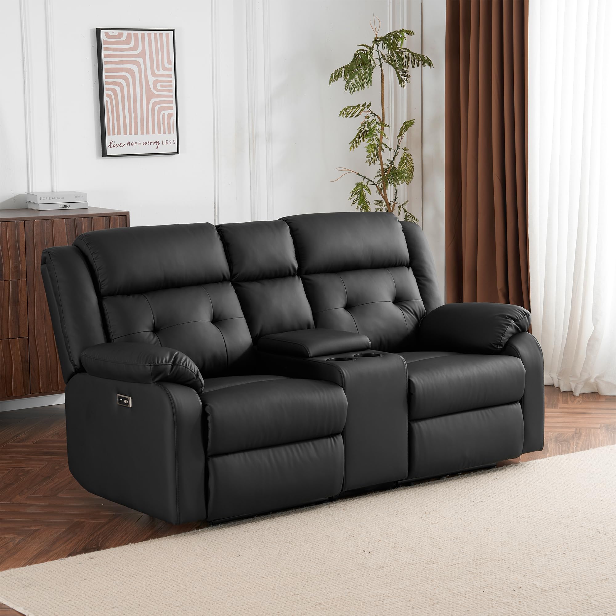電動リクライニング女性議長 2人用 リクライニング長いす PUなめし革 働き掛ける自主独往調節する オットマン一体型 パーソナルチェアー 電動長いす 耐圧散らばる リクライニング長いす 御前上等 一人暮らし 二人掛け (薄墨色, 2人掛け)