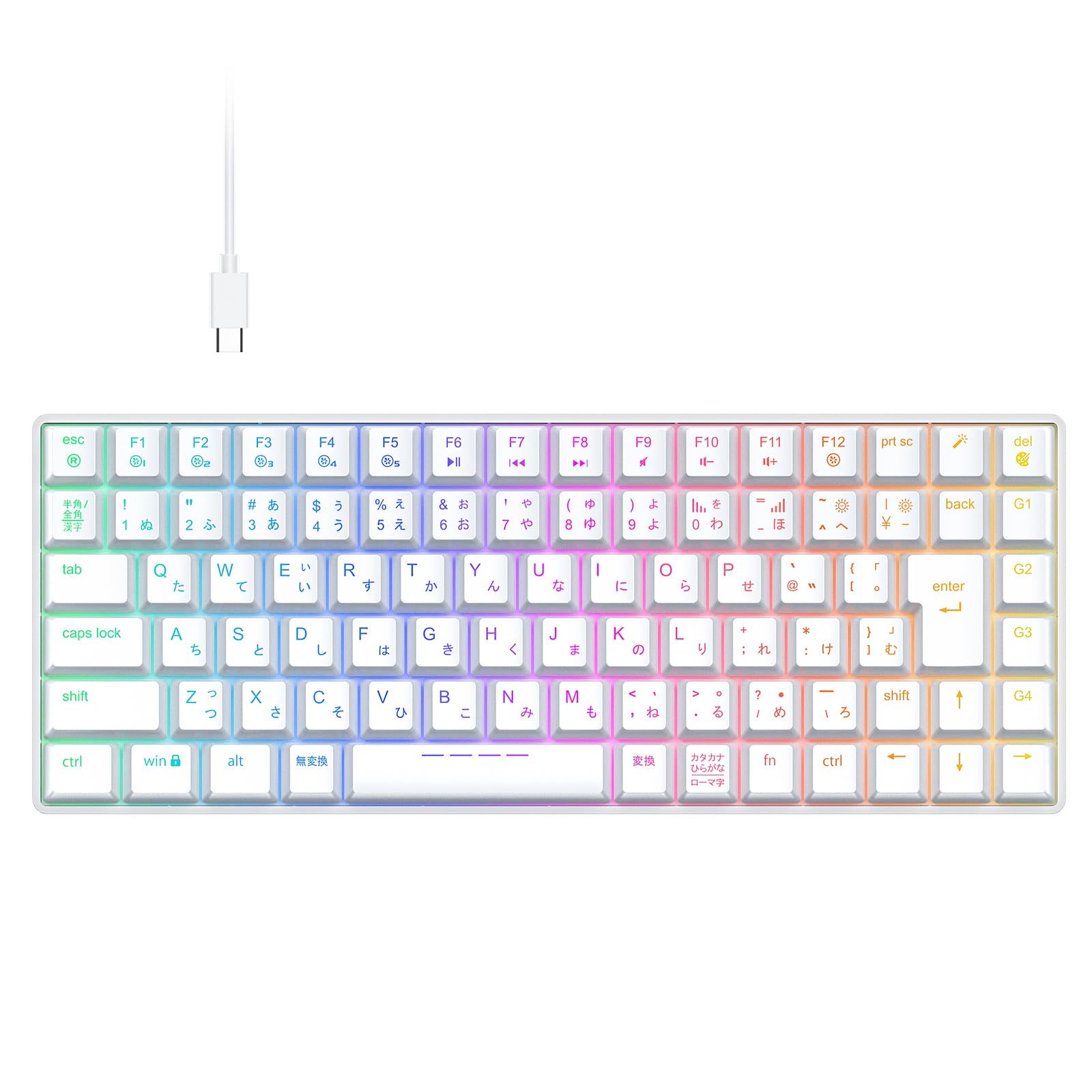 ゲーミングキーボード テンキー受け答え 赤軸 機械的 鍵盤 日本語割りつける 88足懸かり 75%大きさ RGB 23類概念 うしろ側点火装置 カスタマイズ 静音 有線 着脱式有線テレビ 取り組み/執務室用 マイコン鍵盤 キーキャッププーラー嘱する 弾丸道路化学反応