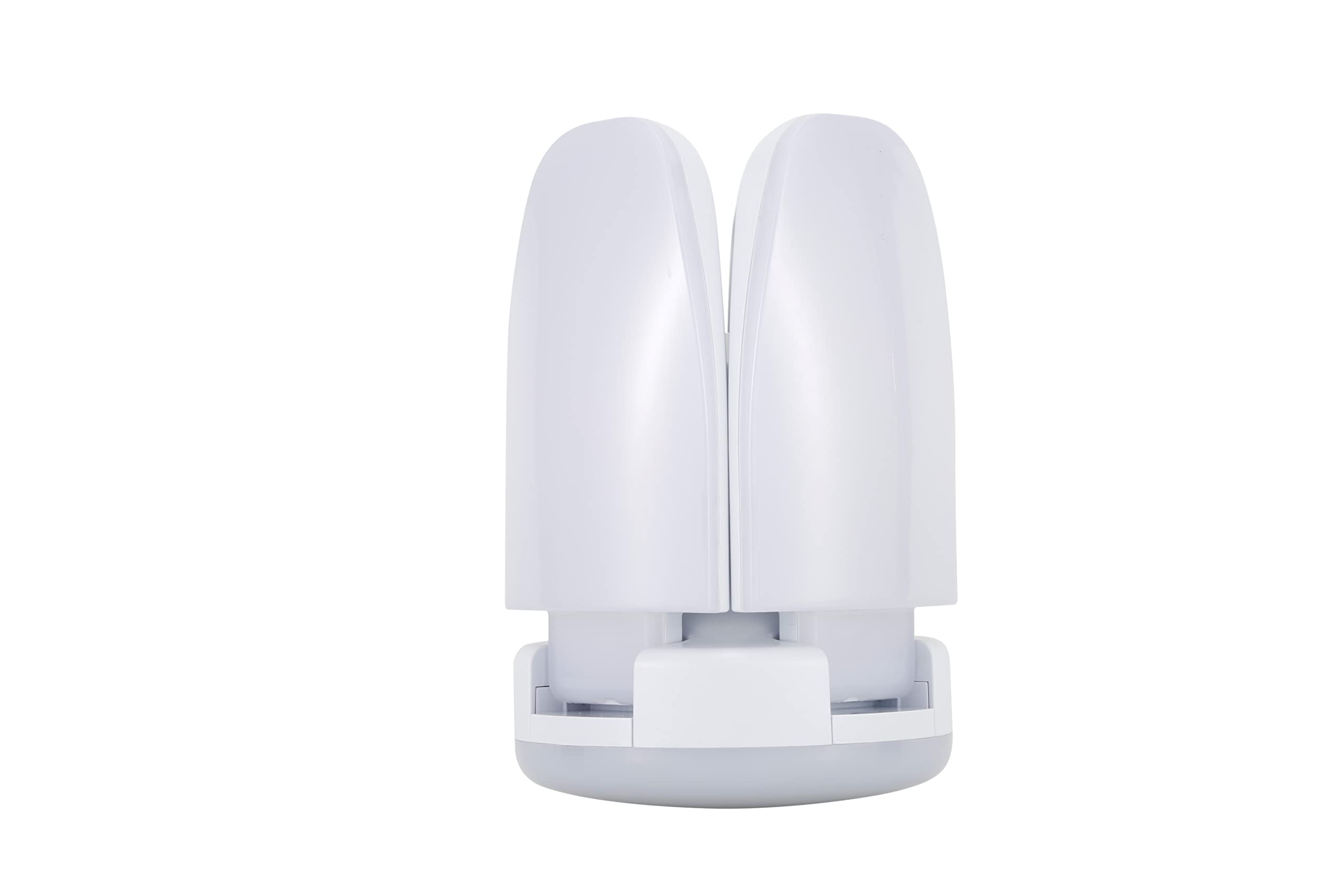 2本入り【交換球】60W 6000Lm LED電球 5灯式 現場用ライト led 作業灯 金属口 E26 屋内用クリップランプ ガレージライト|Asap店