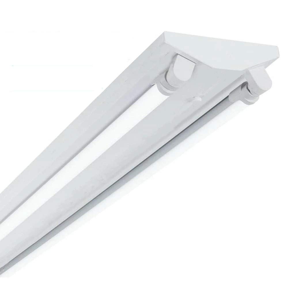 明かり 螢光灯物の具 昼光色 逆富士型 40W形 2灯式 LED螢光灯付き添い人 べースライト