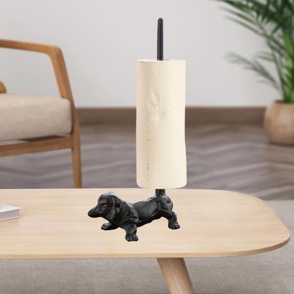 犬ペーパータオルホルダートイレットペーパースタンド手作りお百姓さんキッチンロールペーパーホルダーバスルームリビングルーム工作祝い事