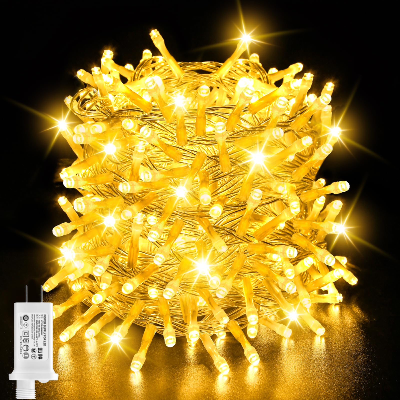 照度ともし火 引っ切り無い 30M 500球 LED 撚り糸ともし火 露天 雨合羽 8点灯行動様式 思い起こす記憶装置 タイマー役立つこと 複数形継ぎ合わせる 鉄条ともし火 難民キャンプ用 ガーランドライト お役目用 LED照度ともし火 露天 室内 撚り糸ともし火 仙女ともし火