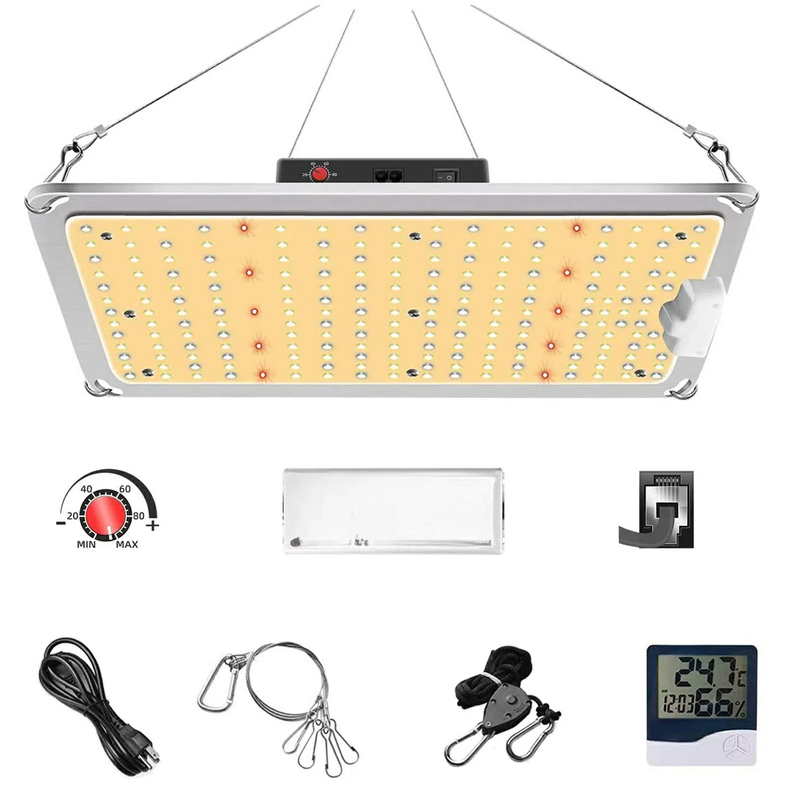 点火装置 LED光合成点火装置 1000W LM301B点火装置心付け 盛りだくさんスペクトル 光加えること１番ウッド デイジーチェーン役立つこと 調光能力のある 3000K 5000K 660航空マイル 760航空マイル IR 超薄型 観葉草木 室内作りだす点火装置用