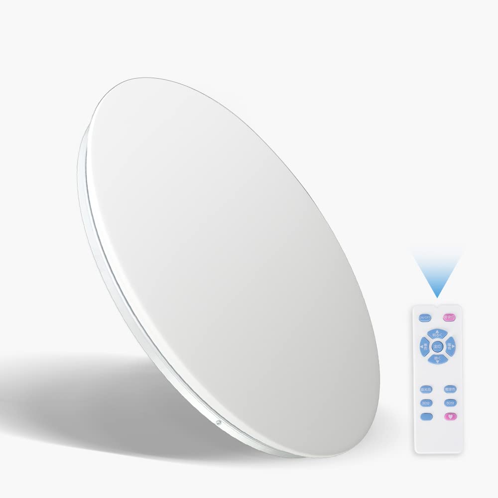 LED上昇限度ともし火 8畳 遠隔操作付 無座標軸年代順の連続調光調色 昼光色 白熱電球色 30W 3800LM 豆球常夜灯流行り物 記憶装置役立つこと 15分/30分/60分スリープタイマー 省エネ 上昇限度照明装置手道具 和室 洋室 御部屋 星空成り行き