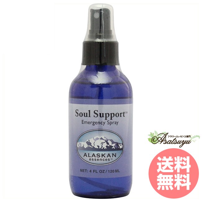 【予約品】ソウルサポートスプレー(120ml)　フラワーエッセンス　アラスカン 楽天市場】ソウルサポートスプレー 120ml アラスカン・エッセンス