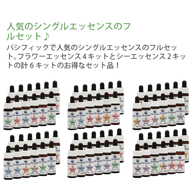 熱販売 フラワーエッセンス シーエッセンスフル 6 パシフィック