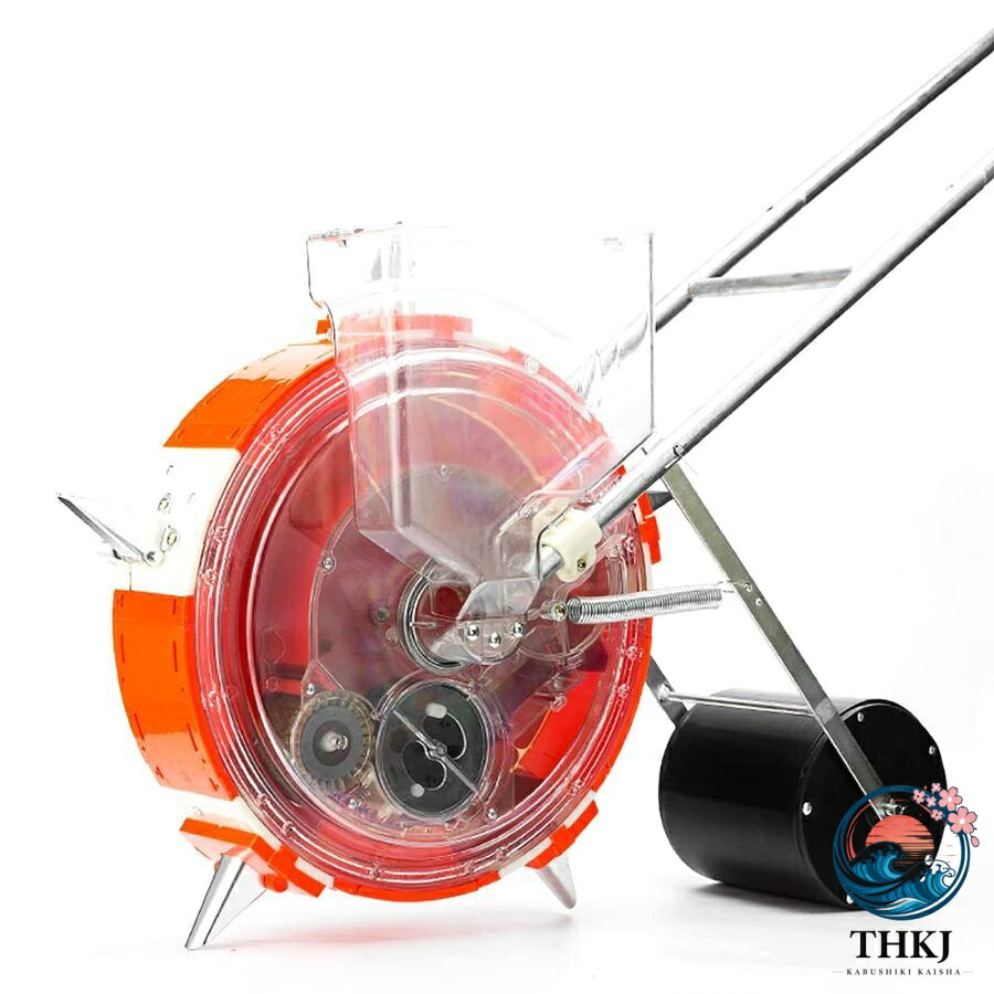 蒔き付ける機 蒔き付ける機 手動蒔き付ける機 蔬菜蒔き付ける機 手動うしろ押し ステンレス鋼スチール写真製 手持ち部分付き添い人 合わせる能力のあるな草木あき場所 大豆南京豆 トウモ