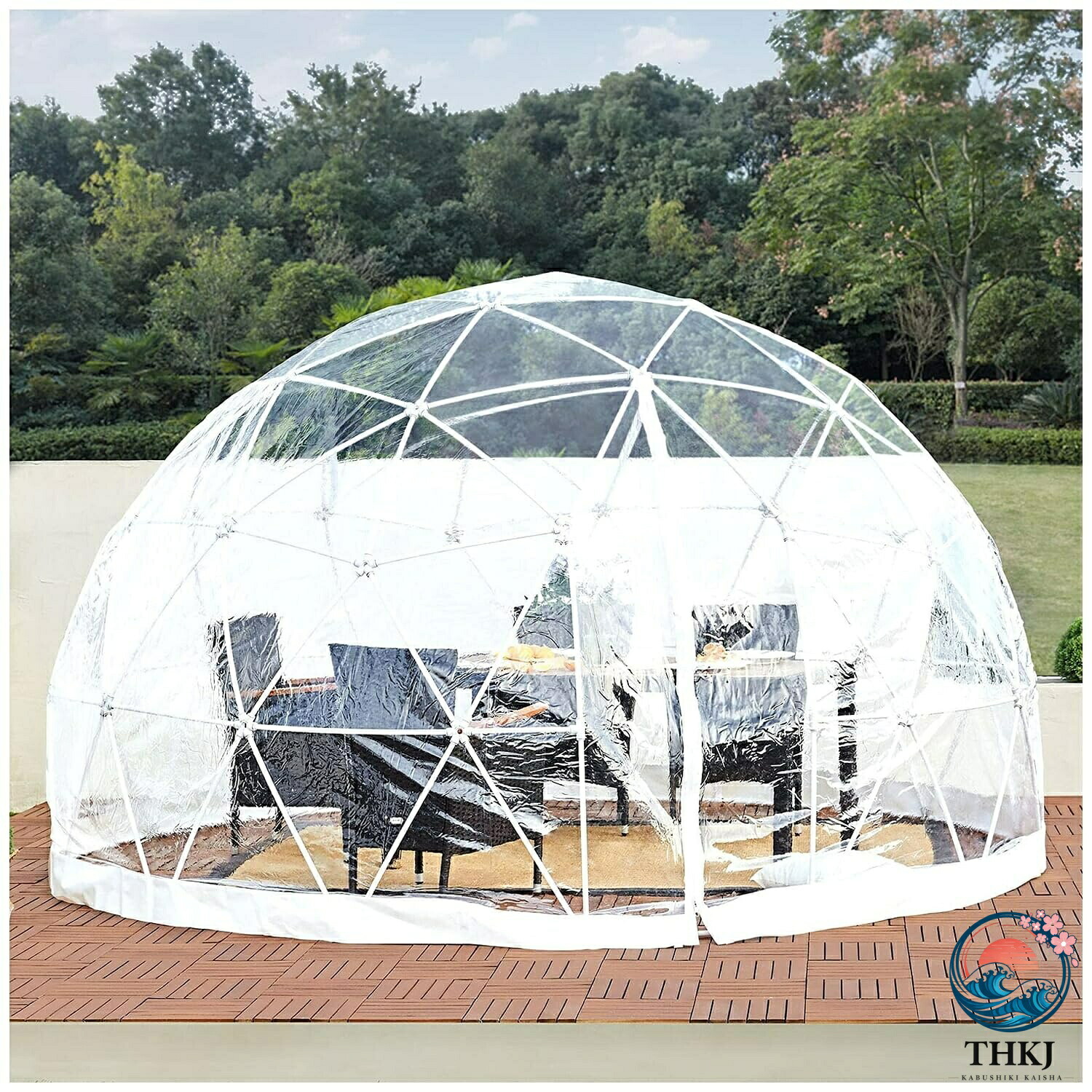バブルハウス グランピング 透明テント ドーム型 大型 360 度 パノラマ 庭 星空観賞 アウトドア キャ｜ASBEAUTE