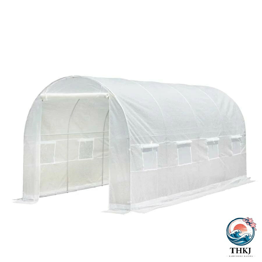 庭 バルコニー 菜園 抗 UV 野菜畑 盆栽 PE 温室 家庭菜園温室 テラス 大型 ガーデニング温室 耐久性 簡易温室 ビニール温室 ビニールハウス ウォークインガーデン|ASBEAUTE