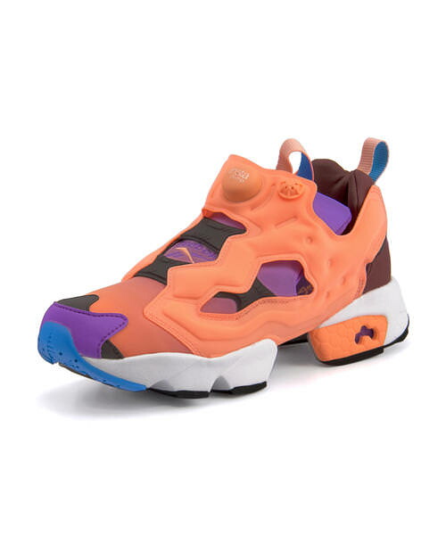 reebok insta pump fury mens orange