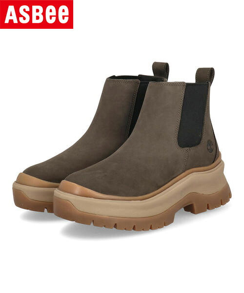 【クーポン配布中】Timberland ティンバーランド ROXIE LANE MID CHELSEA BOOT レディースサイドゴアブーツ 厚底 ロキシーレーンミッドチェルシーブーツ 0A28XM ダークブラウン レディース シューズ 靴 ブーツ サイドゴアブーツ サイドコア