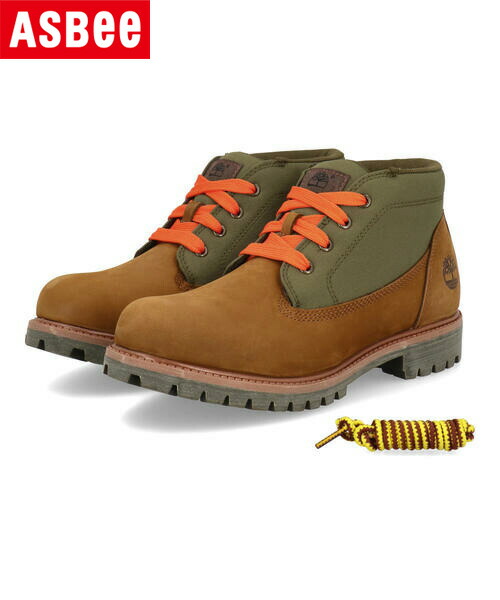 【クーポン配布中】Timberland ティンバーランド PREMIUM MID LACE CHUKKA BOOT 防水 メンズブーツ プレミアムミッドレースチャッカ A431H EM5 ブラウン アウトドアシューズ ブーツ レインシューズ タウンユース アウトドア チャッカ 防水・耐水シューズ
