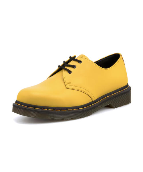 格安saleスタート 限定クーポン配布中 Dr Martens ドクターマーチン イエロー レディース レディースシューズ 3ホールシューズ Shoe Eyelet 3 1461 Core Rashiastrologer Com