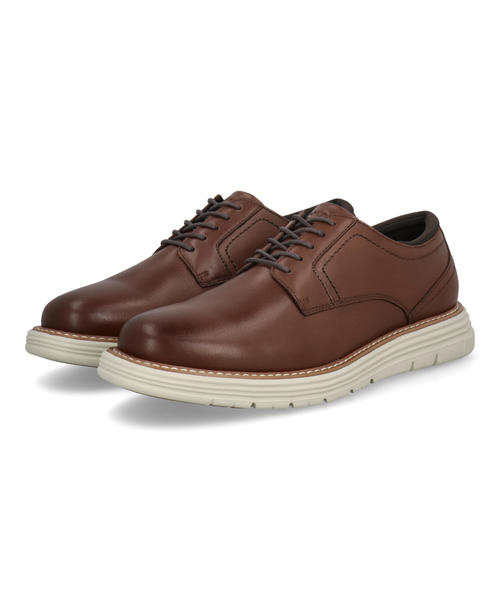 ROCKPORT ロックポート CAMBRIDGE EASE PLAIN TOE【本革】メンズ カジュアルシューズ(ケンブリッジイーズプレーントゥ) ML0080 ブラウン