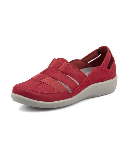 clarks sillian stork red