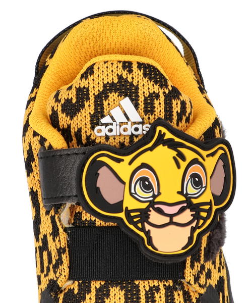 Adidas アディダス Activeplay Simba I ベビーシューズ Disney Lion King アクティブプレイシンバi H クルーイエロー コアブラック フットウェアホワイト septicin Com