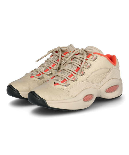 楽天市場 Reebok リーボック Question Low メンズスニーカー クエスチョンロウ Ef3151 モダンベージュ ビビッドオレンジ ブラック メンズ シューズ 靴 スニーカー ローカット ブランド ギフト 靴通販のシューズショップasbee