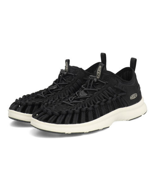 【クーポン配布中】KEEN キーン UNEEK O3 W 軽量 レディーススポーツサンダル サマーシューズ スニーカー アウトドア ユニークオースリー 1028672 ブラック/スターホワイト レディース シューズ 靴 サンダル タウンユース キャンプ スポーツサンダル ローカット｜靴通販のシューズショップASBee 11,088円