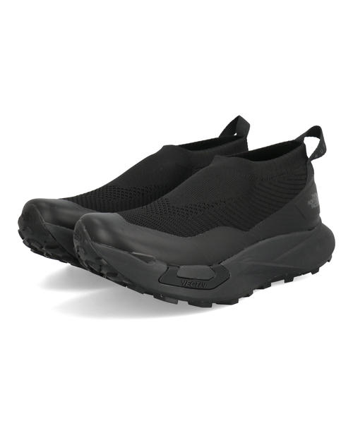 THE NORTH FACE ザ・ノースフェイス VECTIV SUPPLE 軽量 メンズスニーカー スリッポンシューズ ベクティブサプル NF52643 KK TNFブラック/TNFブラック メンズ シューズ 靴 アウトドアシューズ スニーカー タウンユース スリッポン ローカット