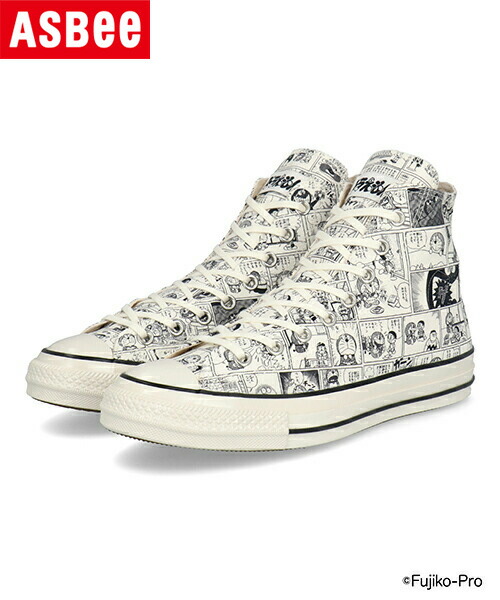 【クーポン配布中】converse コンバース ALL STAR AGED CP HI / DORAEMON レディーススニーカー ハイカット(オールスターエイジドCPHI/ドラえもん) 31314980 オフホワイト