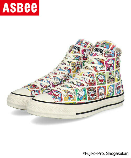 【クーポン配布中】converse コンバース ALL STAR AGED TC HI DORAEMON レディーススニーカー ハイカット オールスターエイジドTCHI ドラえもん 31314990 マルチ レディース シューズ 靴 スニーカー ミッドカット ラッピング ASBee アスビー