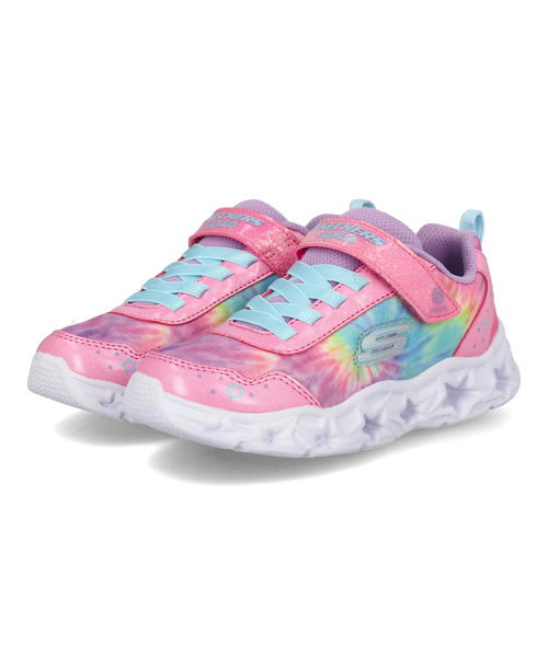 SKECHERS スケッチャーズ S LIGHTS-KAYLEIGH-FRESH PASTEL キッズスニーカー 光る靴 2WAY 軽量 Sライツケイリーフレッシュパステル  312018L PKMT ピンク マルチ キッズ シューズ 靴 スニーカー ガールズ ラッピング ASBee アスビー 新入荷 流行