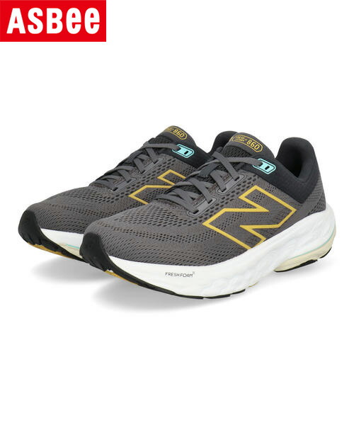 【クーポン配布中】new balance ニューバランス FRESH FOAM X 860 V14 軽量 メンズスニーカー ランニングシューズ フレッシュフォームエックス860 M860A14 ブラック/イエロー メンズ シューズ 靴 スニーカー ローカット ASBee アスビー