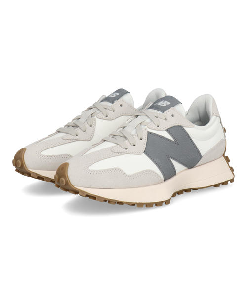【クーポン配布中】new balance ニューバランス U327 レディーススニーカー U327LT ホワイト/グレー レディース シューズ 靴 スニーカー ローカット ブランド ギフト プレゼント ラッピング ASBee アスビー