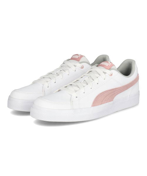 楽天市場 Puma プーマ Court Point Vulc V2 Sl Sd Bg レディーススニーカー コートポイントバルクv2slsdbg 15 Gf プーマホワイト ピーチスキン レディース シューズ 靴 スニーカー ローカット ブランド ギフト プレゼント ラッピング Asbee アスビー 靴通販の