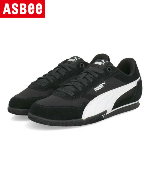 PUMA プーマ BELLA DONNA NYLON レディーススニーカー 薄底 ロープロファイル ベラドンナナイロン 403554 02 プーマブラック/プーマホワイト レディース シューズ 靴 スニーカー ローカット プレゼント ラッピング ASBee アスビー画像